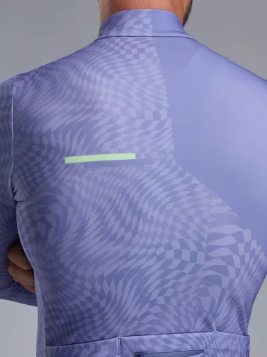 Maillot manches longues EKOI Perf GRAPHIC Violet