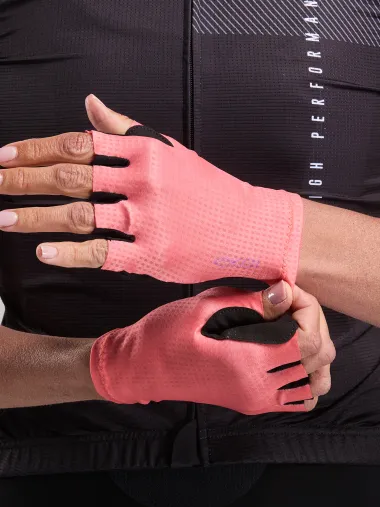 Gants Vélo Femme EKOI PERF Orange