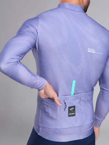 Maillot manches longues EKOI Perf TIE & DYE Violet