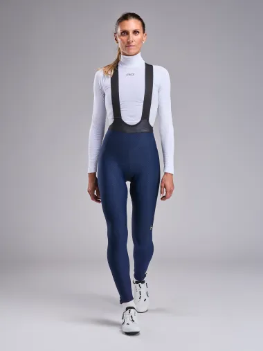 Collant femme Hydrofuge EKOI Perf GEL POWER Marine