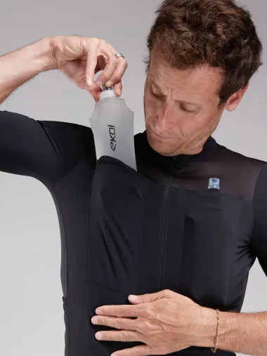 Maillot EKOI Racing CARGO HYDRA+700 BIKINGMAN REFLECTIVE Noir