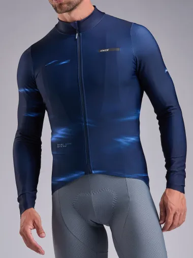 Maillot manches longues EKOI Perf RESILIENCE Marine