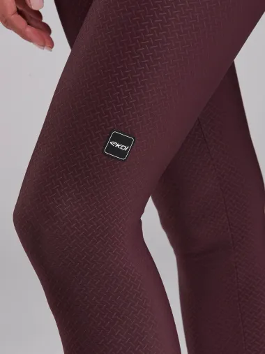 Collant femme Hydrofuge EKOI Perf GEL POWER Bordeaux