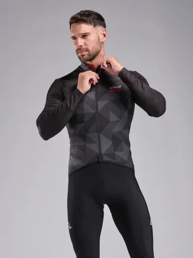 Maillot manches longues EKOI POLYGONE Noir
