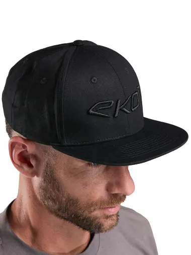 Casquette Lifestyle EKOI 3D Noir