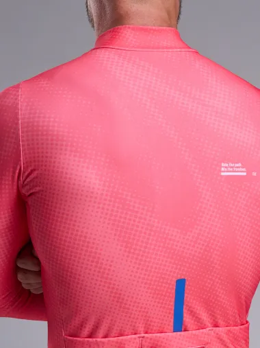 Maillot manches longues EKOI Perf TIE & DYE Corail