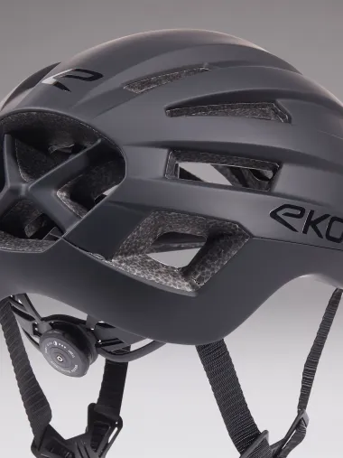 Casque EKOI Perf GARA Noir Mat Logo Noir