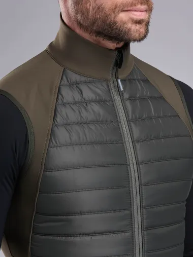 Gilet thermique EKOI Perf ELEGANCE Kaki