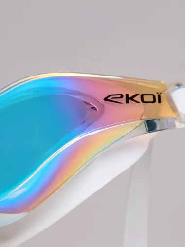 Lunettes de natation EKOI Racing AQUA RACER Gold Mirror SW1