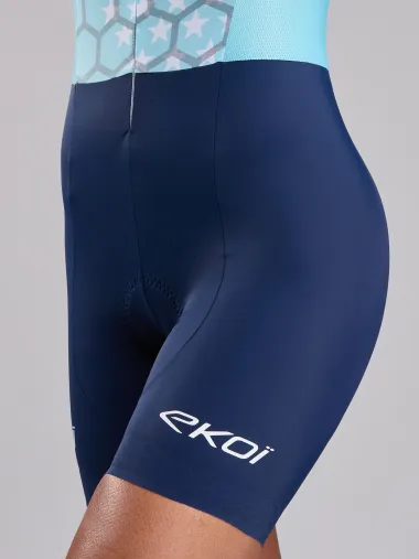 Combinaison triathlon Femme EKOI Racing GRAPHENE Azur