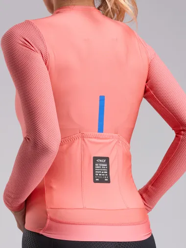 Maillot femme mi-saison EKOI Perf PULSE Corail