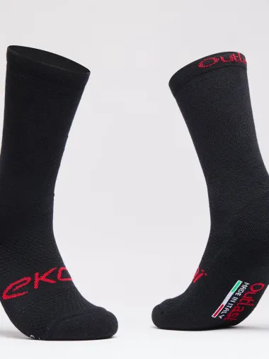 Chaussettes hiver EKOI Racing OUTLAST 20cm Noir