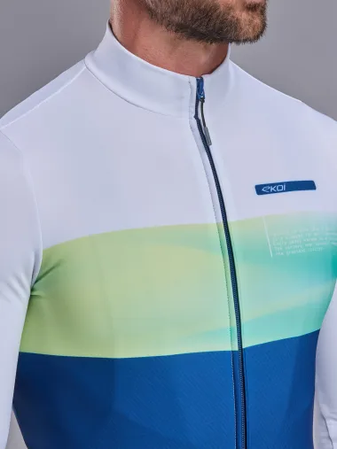 Maillot manches longues EKOI Perf GRADIENT Marine