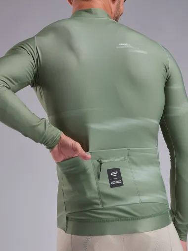 Maillot manches longues EKOI Perf RESILIENCE Kaki