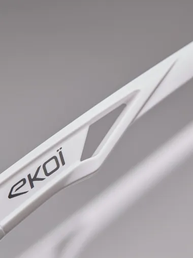 Lunettes EKOI VISION Blanc Revo Rouge Cat3