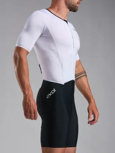 Combinaison triathlon EKOI Perf LINEAR Blanc