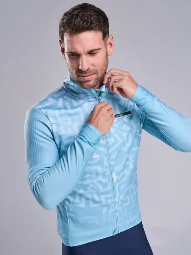 Veste thermique EKOI Perf GRAFFITI Ciel