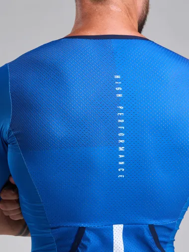 Combinaison triathlon EKOI Perf LINEAR Bleu
