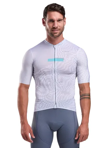 Maillot EKOI Perf GRAPHIC Blanc