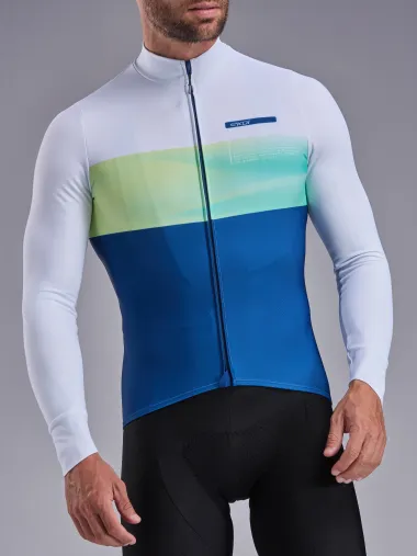 Maillot manches longues EKOI Perf GRADIENT Marine
