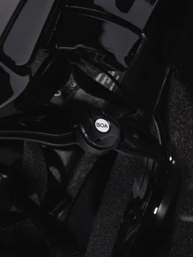 Casque EKOI Racing PURE AERO Mirror Cat2 Noir Holo Violet