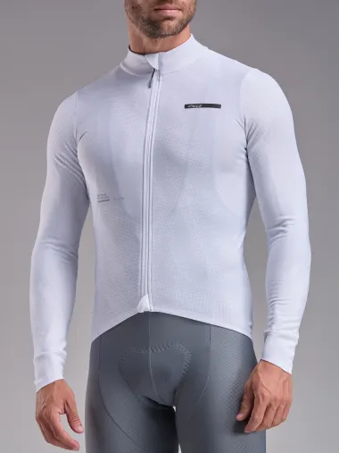 Maillot manches longues EKOI Perf TIE & DYE Blanc