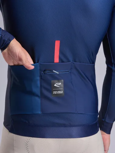 Maillot manches longues EKOI Perf SHADES Marine