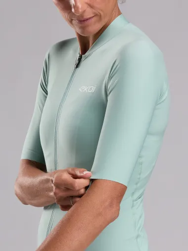 Maillot femme EKOI Racing SUPERSOFT Sauge