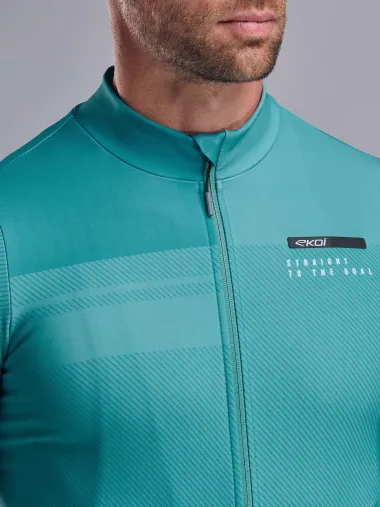 Maillot manches longues EKOI Perf SHADES Vert Azur
