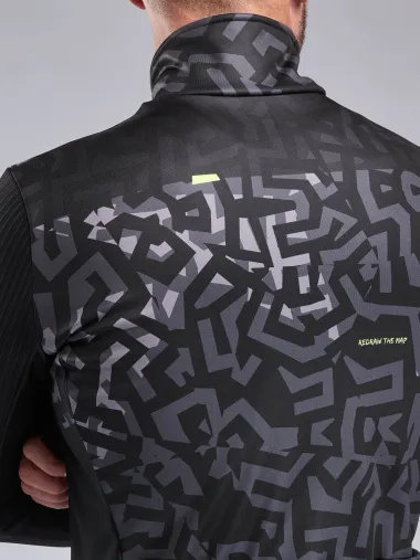 Veste thermique EKOI Perf GRAFFITI Noir