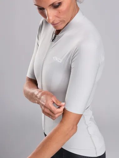 Maillot femme EKOI Racing SUPERSOFT Gris
