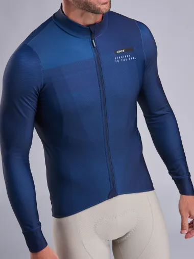 Maillot manches longues EKOI Perf SHADES Marine