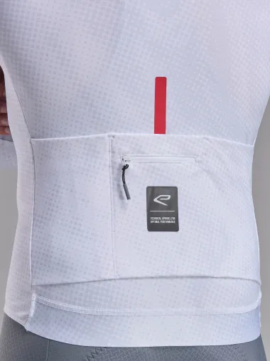 Maillot manches longues EKOI Perf TIE & DYE Blanc