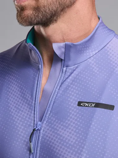 Maillot manches longues EKOI Perf TIE & DYE Violet