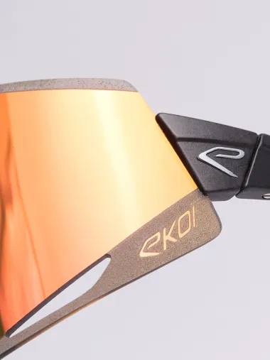 Lunettes EKOI Perf CARBON28 Infinite Mirror Red