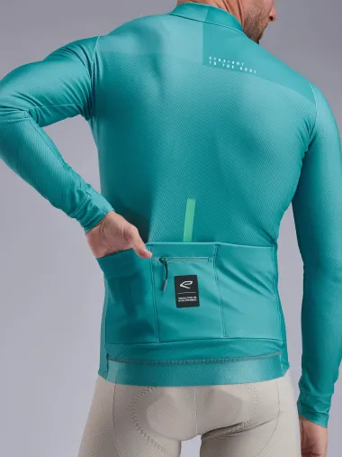 Maillot manches longues EKOI Perf SHADES Vert Azur