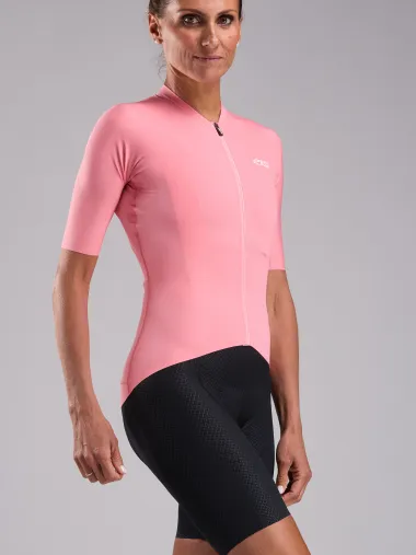 Maillot femme EKOI Racing SUPERSOFT Rose