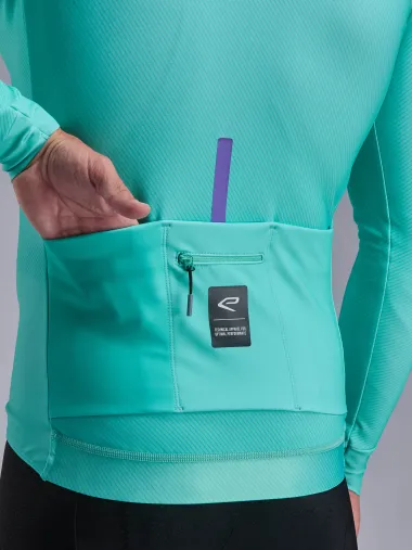 Maillot manches longues EKOI Perf SHADES Aqua