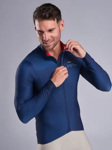 Maillot manches longues EKOI Perf SHADES Marine