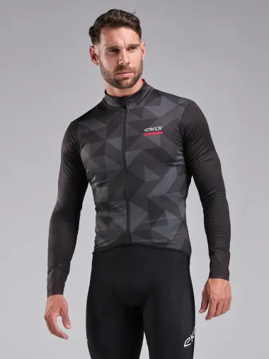 Maillot manches longues EKOI POLYGONE Noir