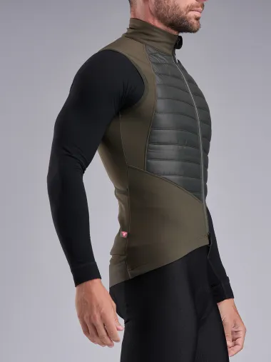 Gilet thermique EKOI Perf ELEGANCE Kaki
