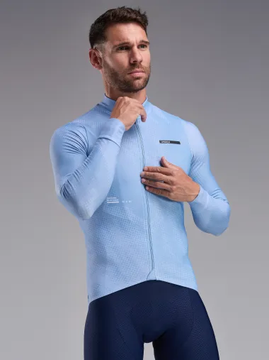 Maillot manches longues EKOI Perf TIE & DYE Ciel