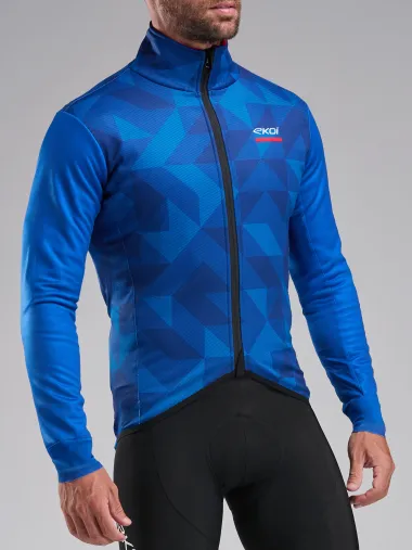 Veste thermique EKOI POLYGONE Bleu