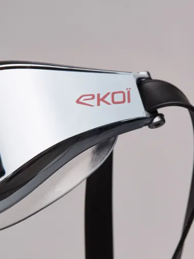 Lunettes de natation EKOI Racing AQUA RACER Silver Mirror SW4