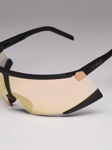 Lunettes EKOI Racing S-AERO Noir Gold ZEISS Super Copper Cat2