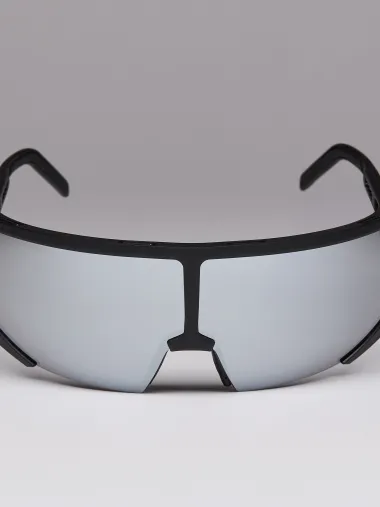 Lunettes EKOI Racing S-AERO Noir Silver ZEISS Super Strong Silver Cat3