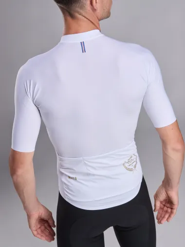 Maillot EKOI Racing BRADLEY WIGGINS Blanc