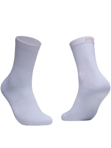 Chaussettes EKOI Racing MARION ROUSSE Blanc Rose