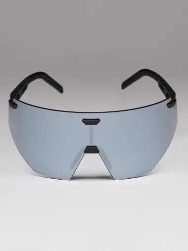 Lunettes EKOI Racing AEROLITE Noir Silver MIRROR Platinium Cat3