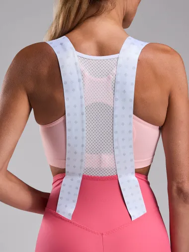 Cuissard femme EKOI Racing MARION ROUSSE Rose